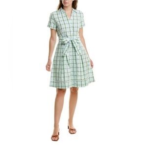 NWT Brooks Brothers plaid dress 14